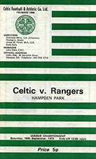 Match programme