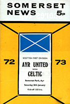 Match programme