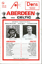 Match programme