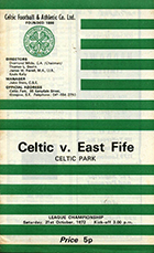 Match programme