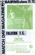 Match programme