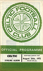 Match programme