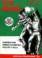 Match programme