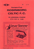 Match programme