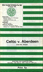 Match programme