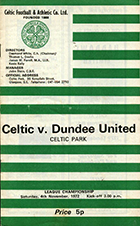 Match programme