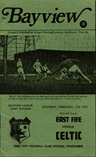 Match programme