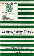 Match programme