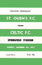 Match programme