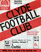 Match programme