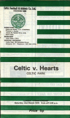 Match programme