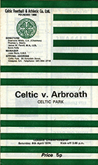 Match programme