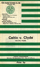 Match programme