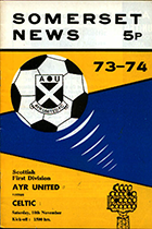 Match programme