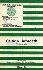 Match programme