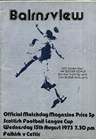 Match programme