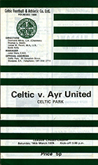 Match programme