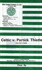 Match programme