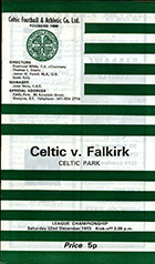 Match programme