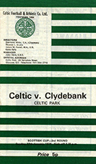 Match programme