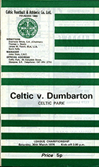 Match programme