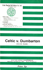 Match programme