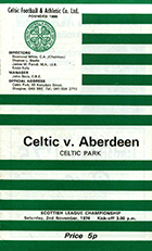 Match programme