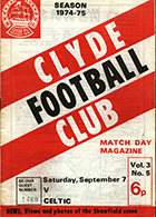 Match programme