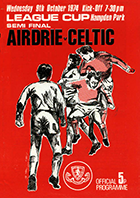 Match programme