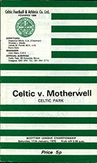 Match programme