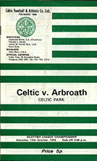 Match programme