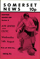 Match programme