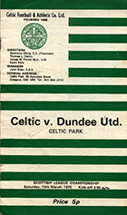 Match programme