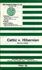 Match programme