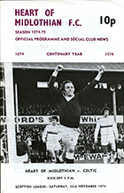 Match programme