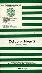 Match programme