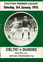 Match programme