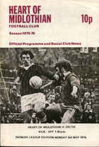 Match programme