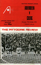 Match programme