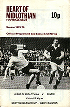 Match programme