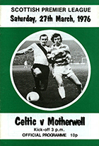 Match programme