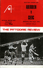 Match programme