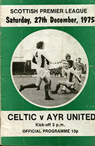 Match programme