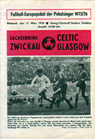 Match programme