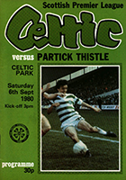 Match programme