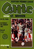 Match programme