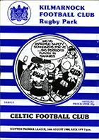 Match programme