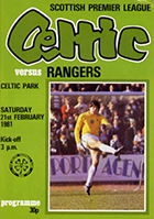 Match programme