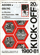 Match programme