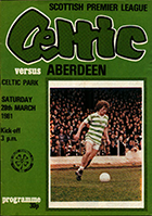 Match programme